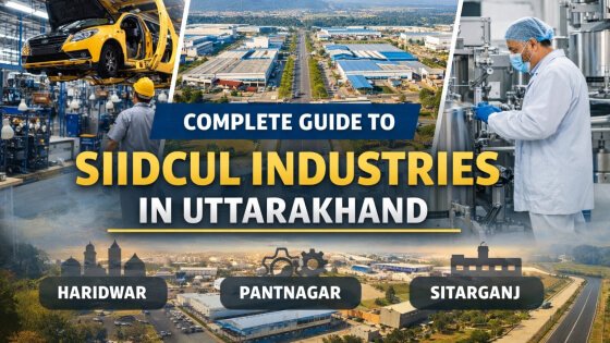 SIIDCUL industrial areas in Uttarakhand Dehradun Haridwar Pantnagar Sitarganj